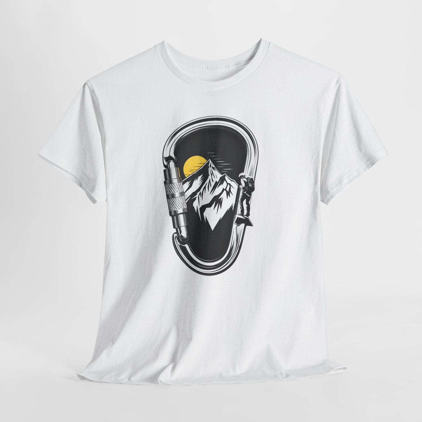 Rock Climbing Shirt, Mountain Graphic T-Shirt, Hiking Adventure Tee, Outdoor Sports Shirt, Climber Gift Idea