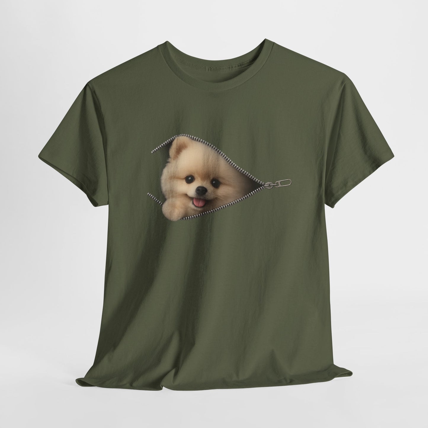 Pomeranian Dog Vintage T-Shirt | Pomerania Tee, Maglietta vintage con cane Pomerania, simpatica maglietta con Pomerania