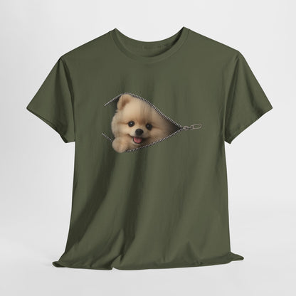 Pomeranian Dog Vintage T-Shirt | Pomerania Tee, Maglietta vintage con cane Pomerania, simpatica maglietta con Pomerania