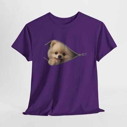 Pomeranian Dog Vintage T-Shirt | Pomerania Tee, Maglietta vintage con cane Pomerania, simpatica maglietta con Pomerania