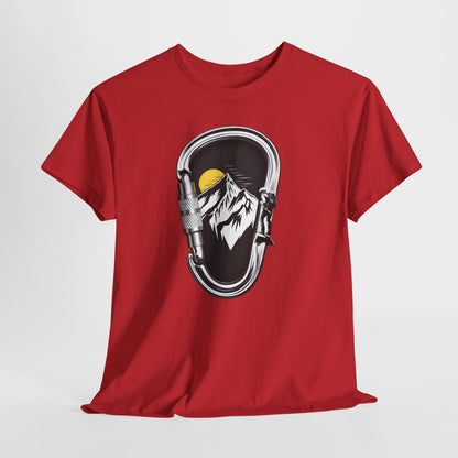 Rock Climbing Shirt, Mountain Graphic T-Shirt, Hiking Adventure Tee, Outdoor Sports Shirt, Climber Gift Idea