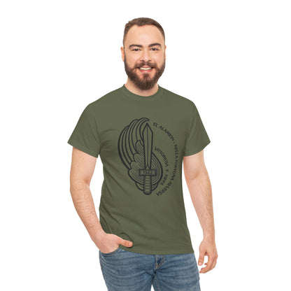 T-Shirt Paracadutisti Folgore El Alamein | Stemma 1942 Pugnale Alato