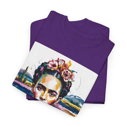 Frida Kahlo T-Shirt, Maglietta con Citazione di Frida Kahlo, Mexican Artist Tee, Gift for Art Lover, Unisex Cotton Tee, Art Inspired Shirt