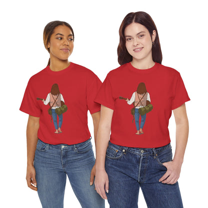 T-Shirt Il Vagabondo | Maglietta Vintage Anni 80 Retrò | Cotone Pesante | Idea Regalo