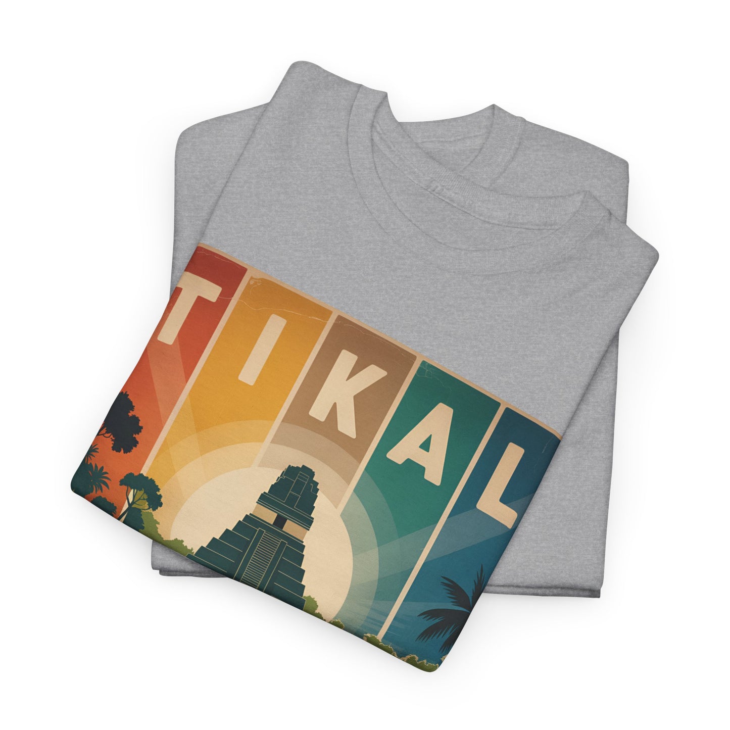 Tikal Jaguar T-Shirt — Guatemala Petén Animal Design