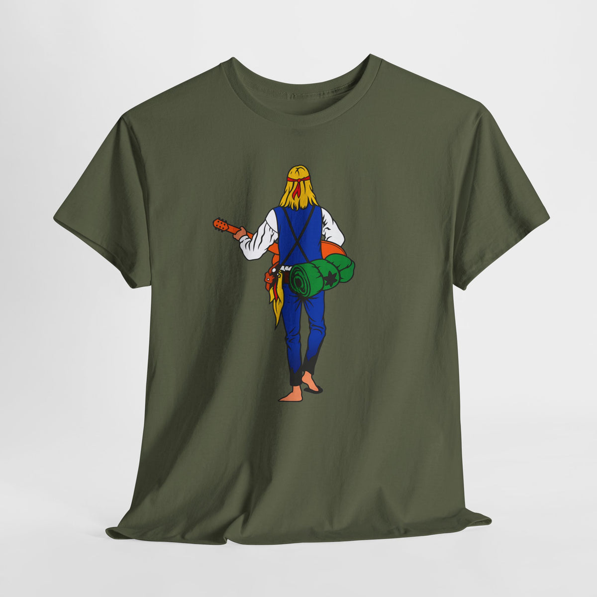 Maglietta Il Vagabondo – Stile Hippie Vintage Anni 80
