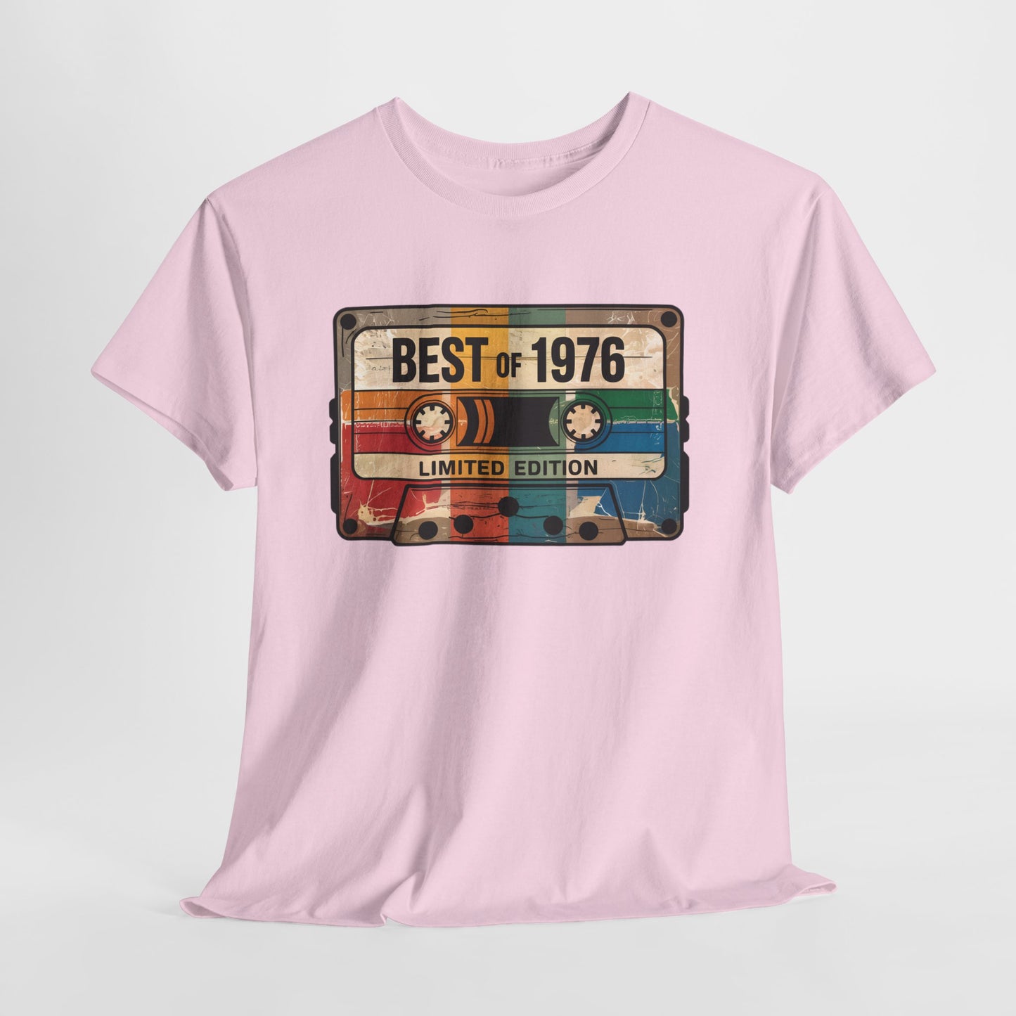 1976 Vintage Cassette 50th Birthday T-Shirt - Limited Edition Retro Bday Tee