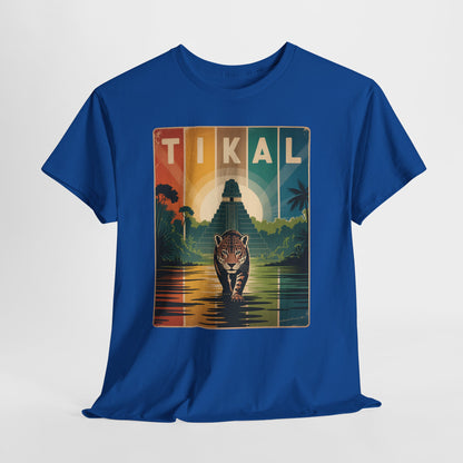 Tikal Jaguar T-Shirt — Guatemala Petén Animal Design