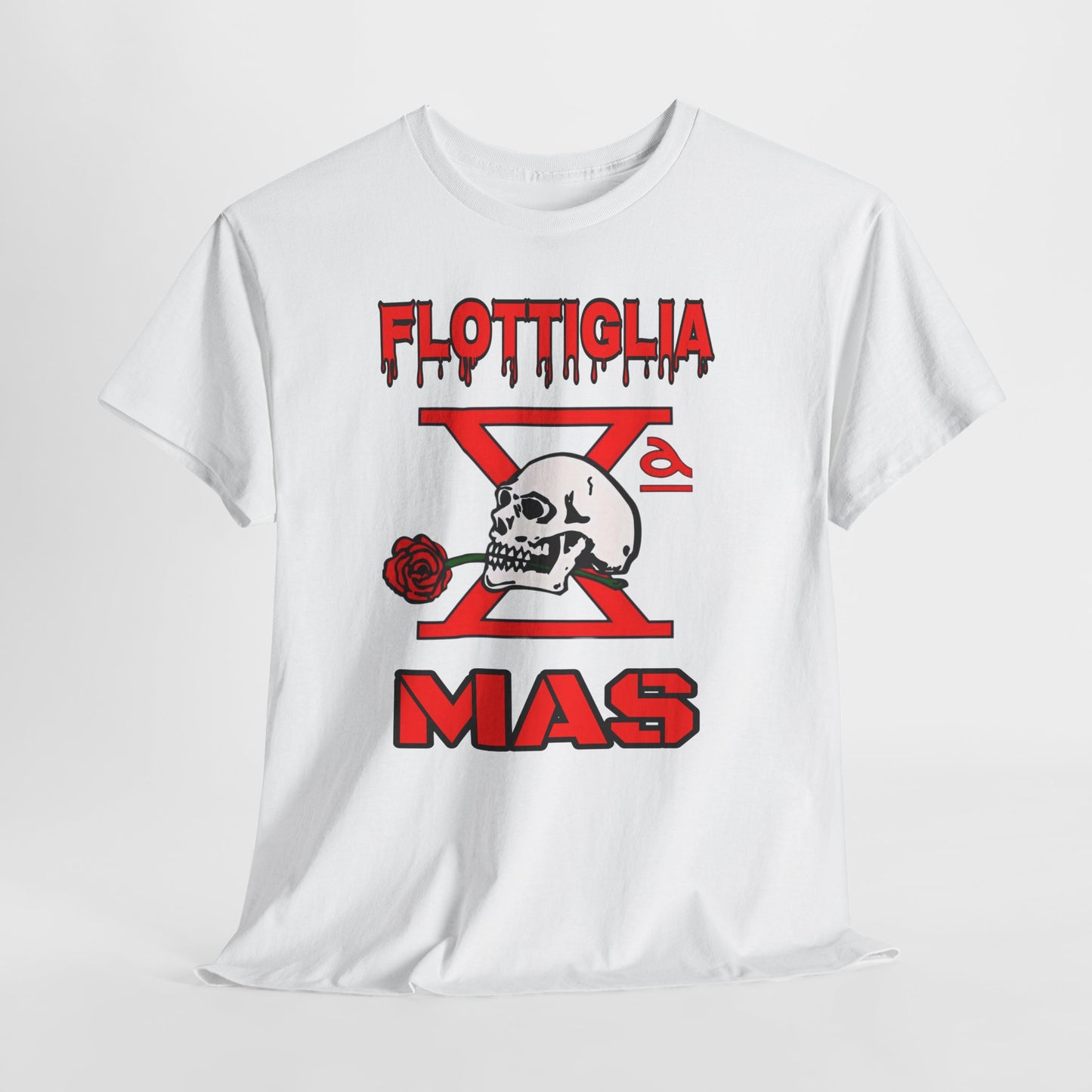 Maglietta Decima Flottiglia MAS - Flottiglia X Mas Design, Marina Militare Corpo Speciale, Marina Italiana
