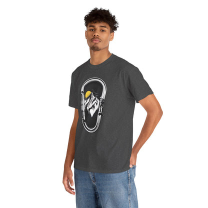 Rock Climbing Shirt, Mountain Graphic T-Shirt, Hiking Adventure Tee, Outdoor Sports Shirt, Climber Gift Idea