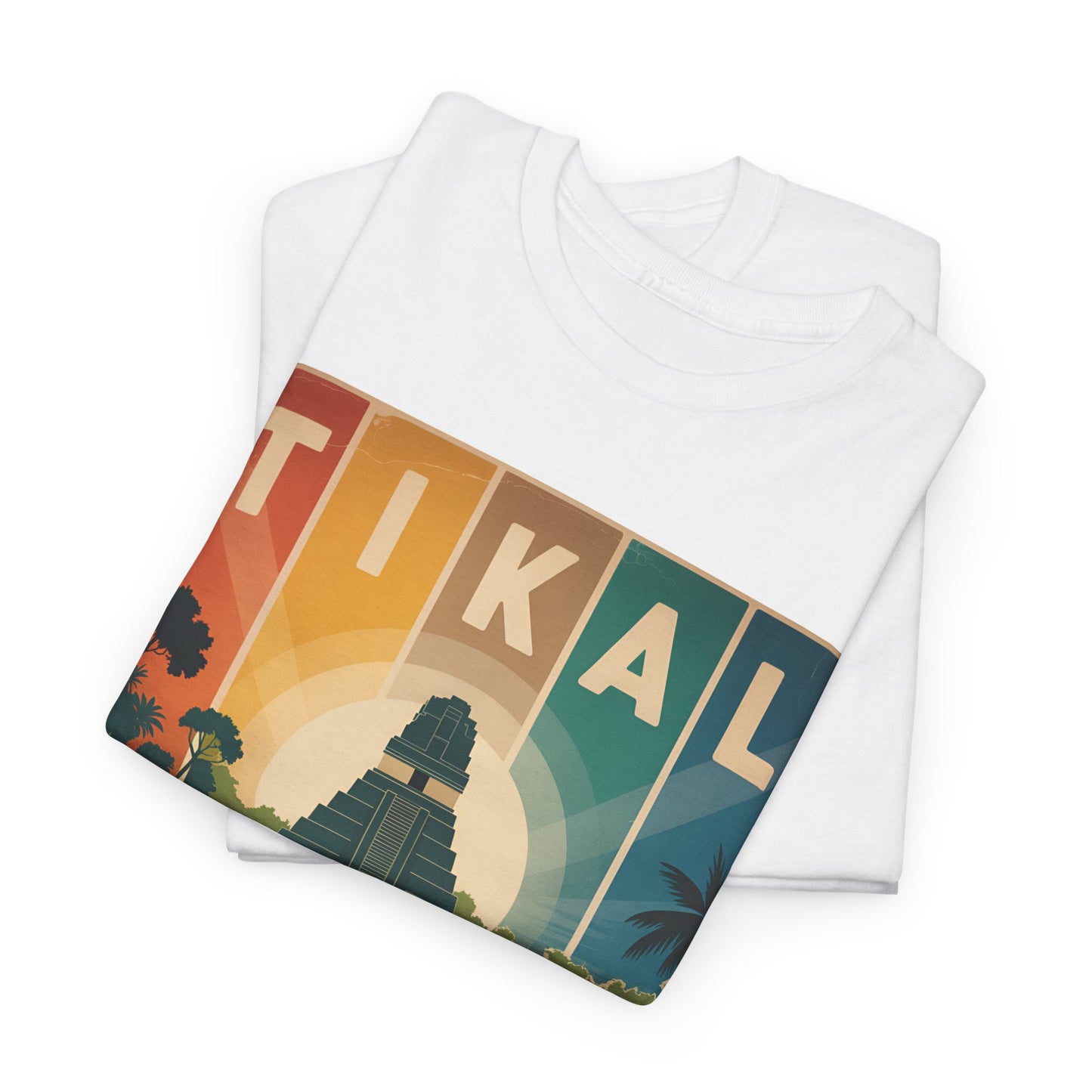Tikal Jaguar T-Shirt — Guatemala Petén Animal Design