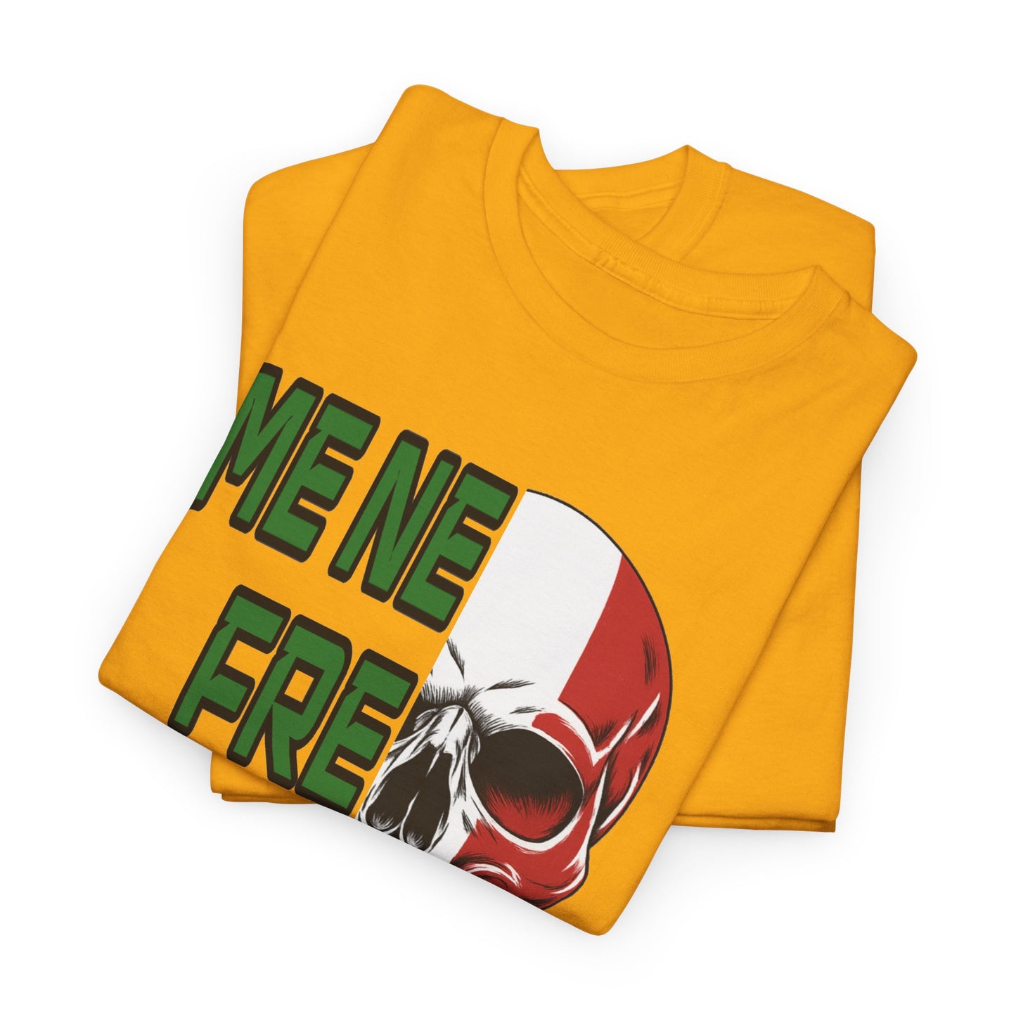 T-Shirt Arditi "Me Ne Frego" | Teschio Tricolore Italiano — Maglietta Militare Vintage