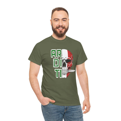 Maglietta Paracadutisti, Maglietta Arditi, Paracadutisti Arditi, Unisex Heavy Cotton T-Shirt Teschio, Shirt Paracadutisti incursori