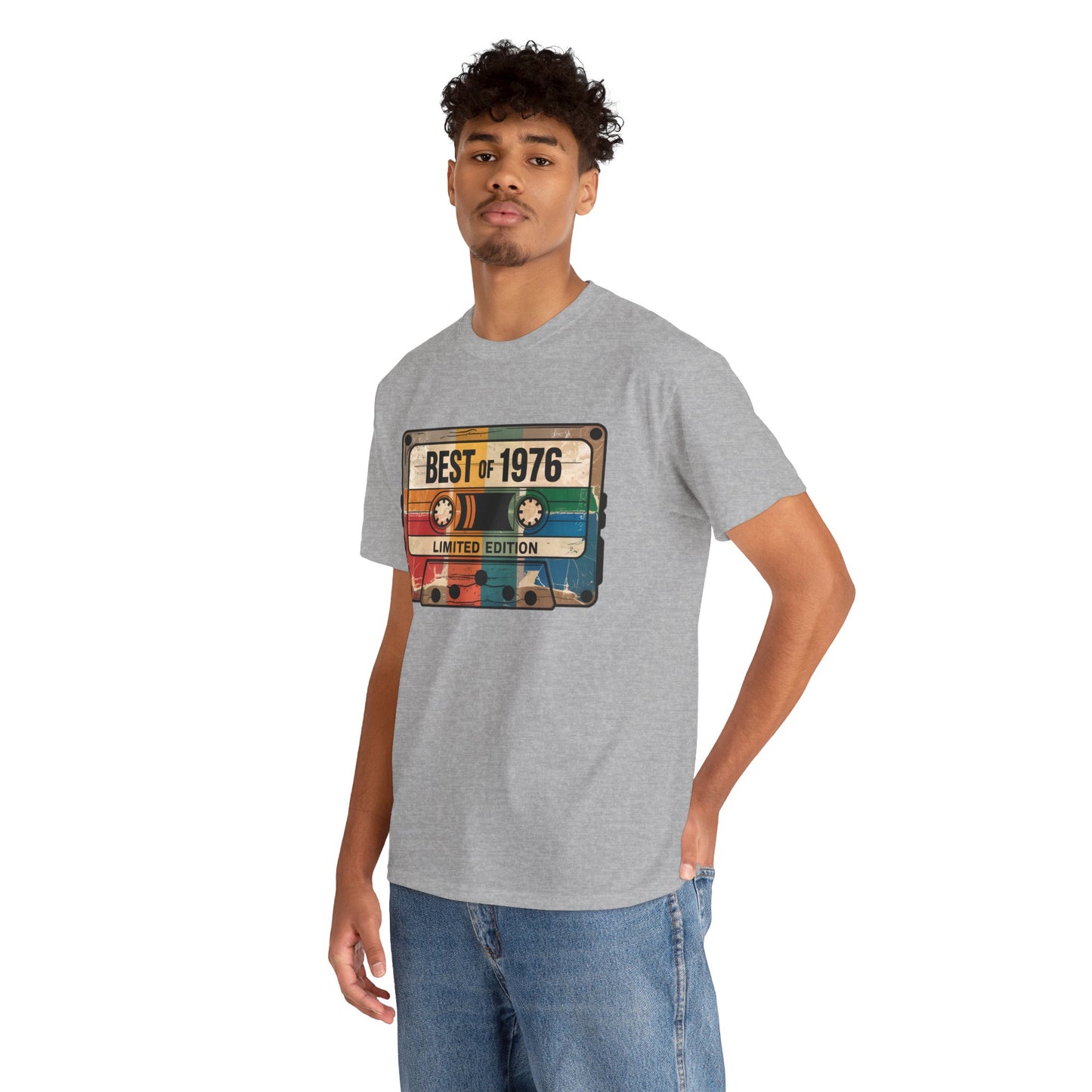 1976 Vintage Cassette 50th Birthday T-Shirt - Limited Edition Retro Bday Tee