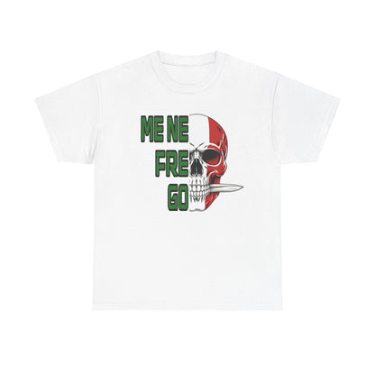 T-Shirt Arditi "Me Ne Frego" | Teschio Tricolore Italiano — Maglietta Militare Vintage