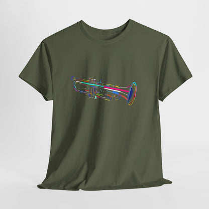 Jazz Trumpet T-Shirt - Musician & Band Geek Tee (Music Teacher Gift)