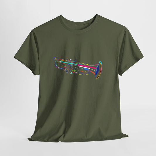 Jazz Trumpet T-Shirt - Musician & Band Geek Tee (Music Teacher Gift)