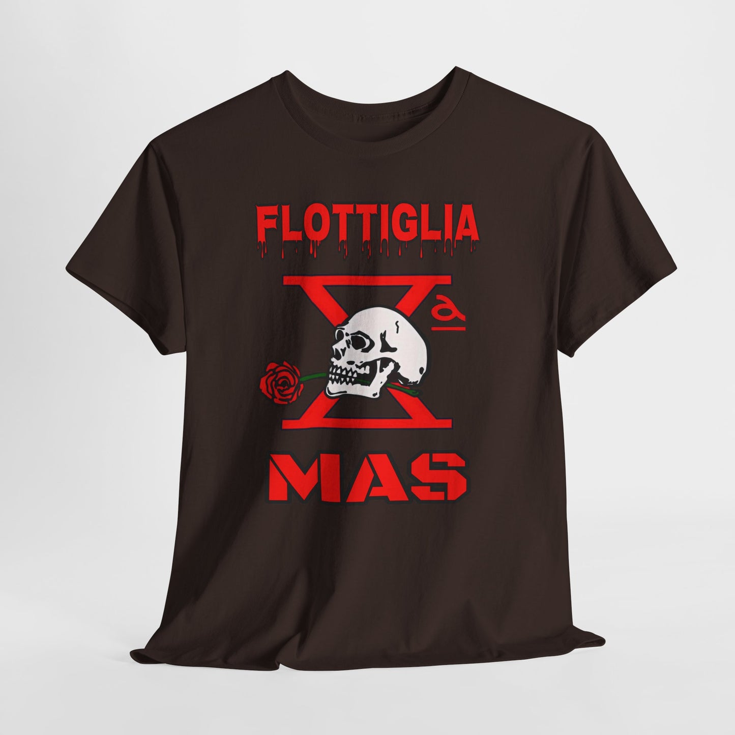 Maglietta Decima Flottiglia MAS - Flottiglia X Mas Design, Marina Militare Corpo Speciale, Marina Italiana