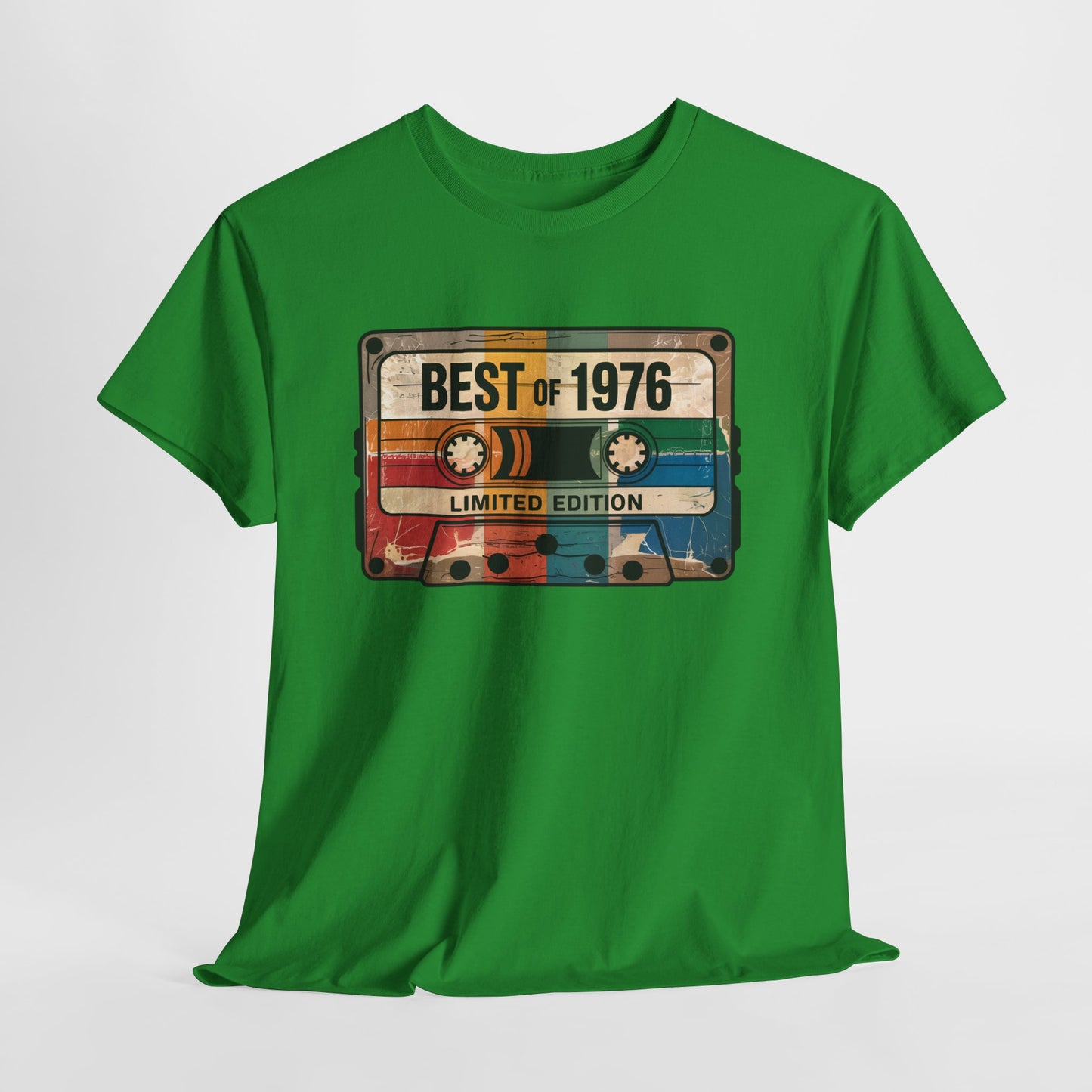 1976 Vintage Cassette 50th Birthday T-Shirt - Limited Edition Retro Bday Tee