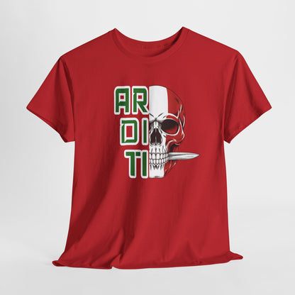 Maglietta Paracadutisti, Maglietta Arditi, Paracadutisti Arditi, Unisex Heavy Cotton T-Shirt Teschio, Shirt Paracadutisti incursori