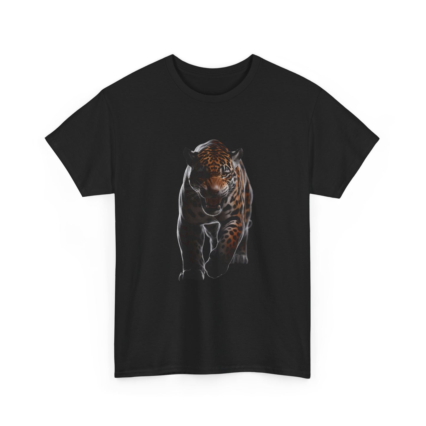 Jaguar Graphic T-Shirt - Jungle Animal Tee (Giaguaro)