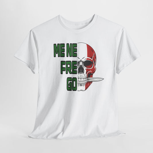 T-Shirt Arditi "Me Ne Frego" | Teschio Tricolore — Maglietta Militare Patriottica
