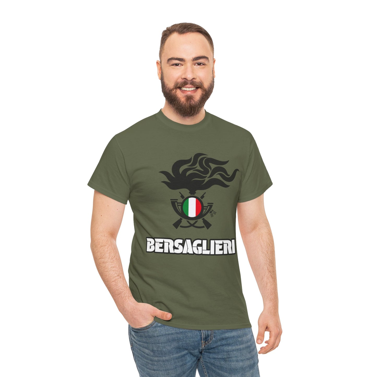 Maglietta Bersaglieri, Bersagliere Italiano, Esercito Italiano, Corpo Bersaglieri, Italia, Cappello Piumato
