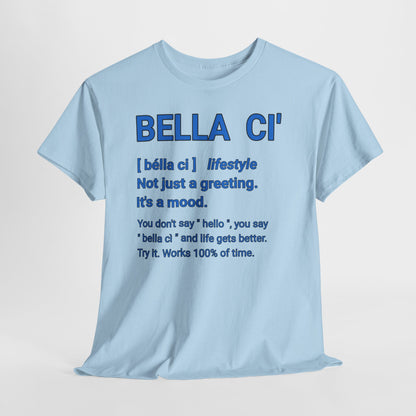 Maglietta Dizionario Romano, Maglietta divertente Vocaboli e sostantivi Romani, modi di dire Romaneschi, Bella Cì