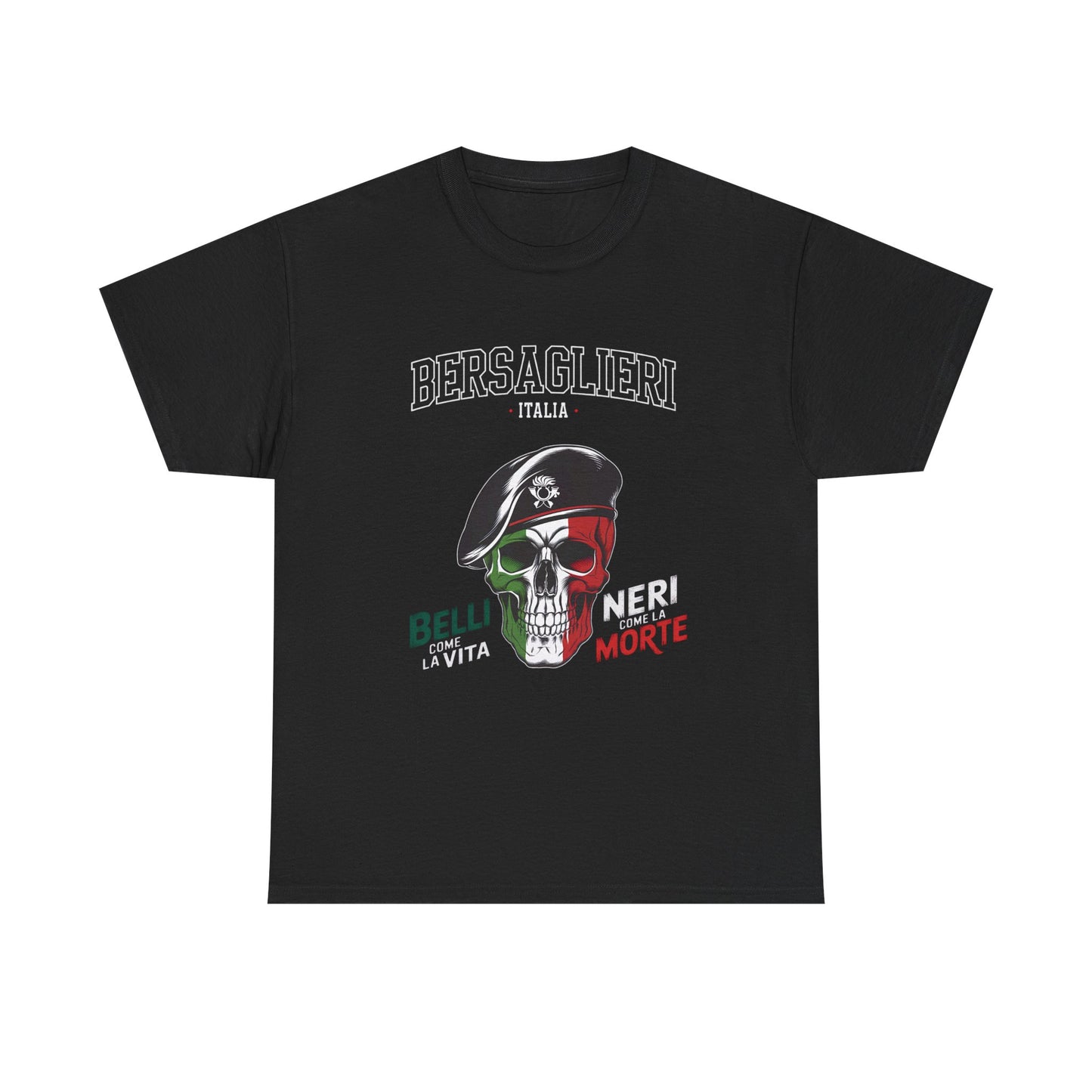 Maglietta Bersaglieri, Maglietta Esercito Italiano, Bersaglieri, Esercito Italiano, Arma dei Bersaglieri, Maglietta Teschio, T-shirt Italia