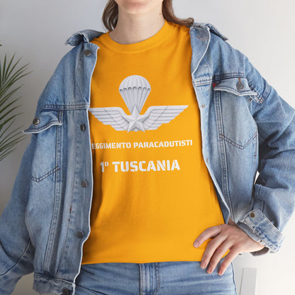 Paracadutisti Reggimento Tuscania Emblema T-Shirt | 1 Tuscania Paratrooper