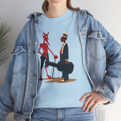 T-shirt Robert Johnson, T-shirt Blues, Robert Johnson Me and the Devil Blues, Shirt Delta Blues, shirt Mississippi