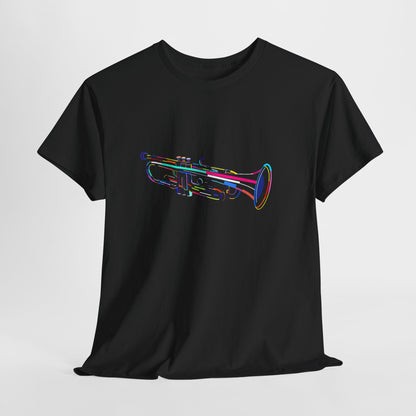 Jazz Trumpet T-Shirt - Musician & Band Geek Tee (Music Teacher Gift)