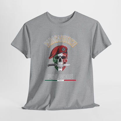 Maglietta Paracadutisti Folgore, Maglietta Esercito Italiano, Militare Italia, Maglietta Folgore, Teschio Militare