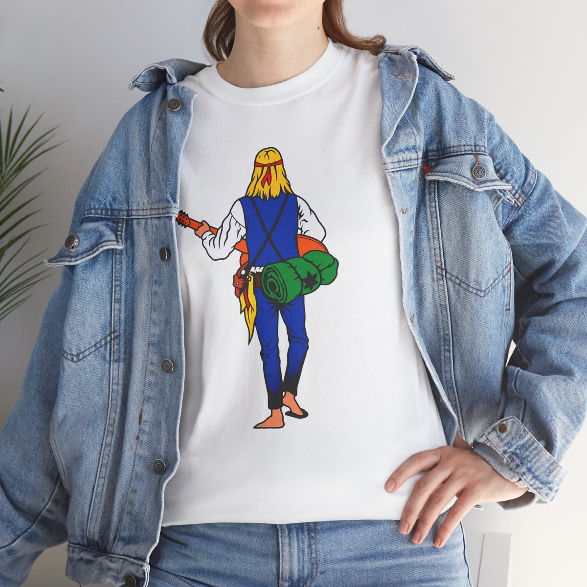 Maglietta Il Vagabondo – Stile Hippie Vintage Anni 80