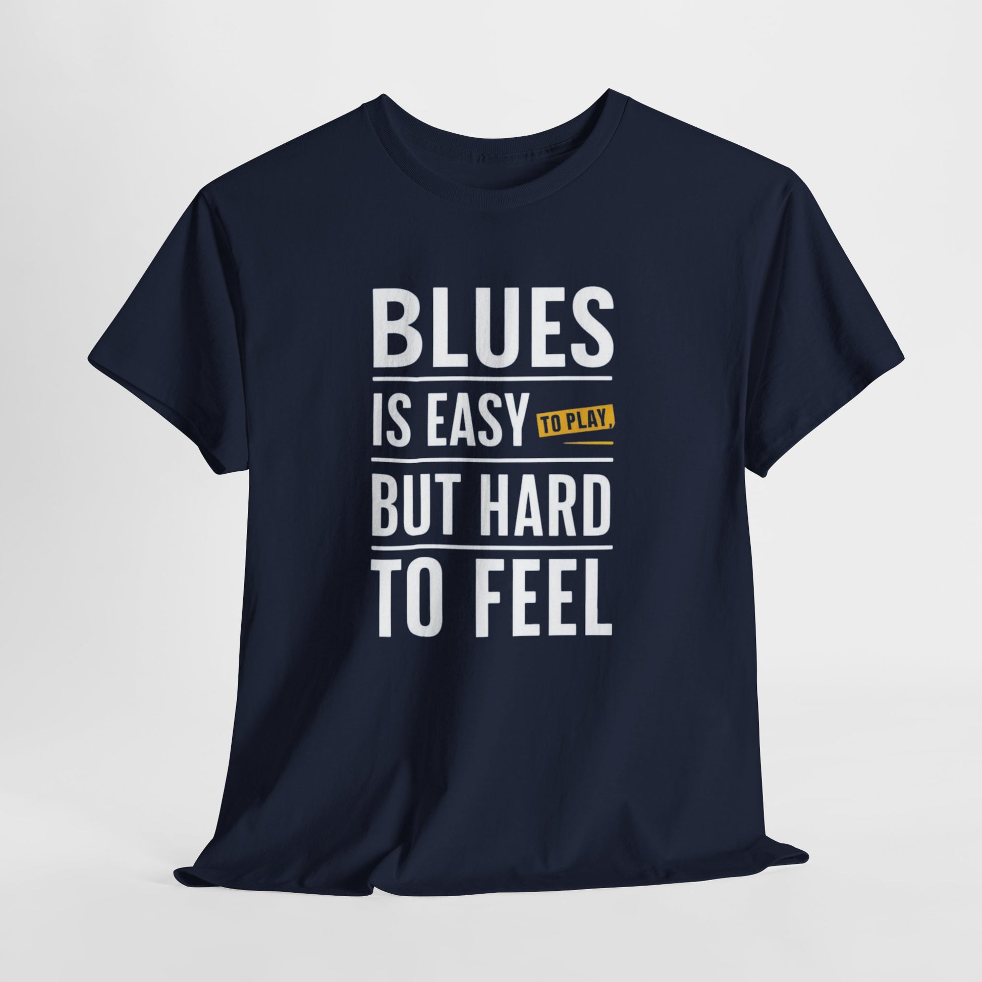 Blues Music Tee - Jimi Hendrix Quote Graphic T-Shirt for Music Lovers