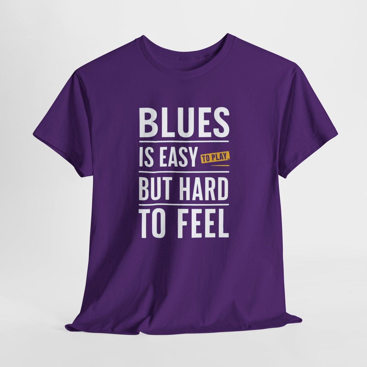 Blues Music Tee - Jimi Hendrix Quote Graphic T-Shirt for Music Lovers