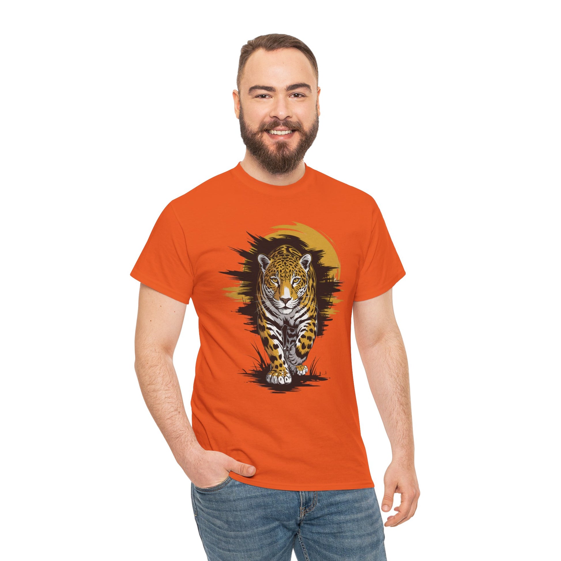 Jaguar Graphic T-Shirt — Big Cat Spirit Animal Tee
