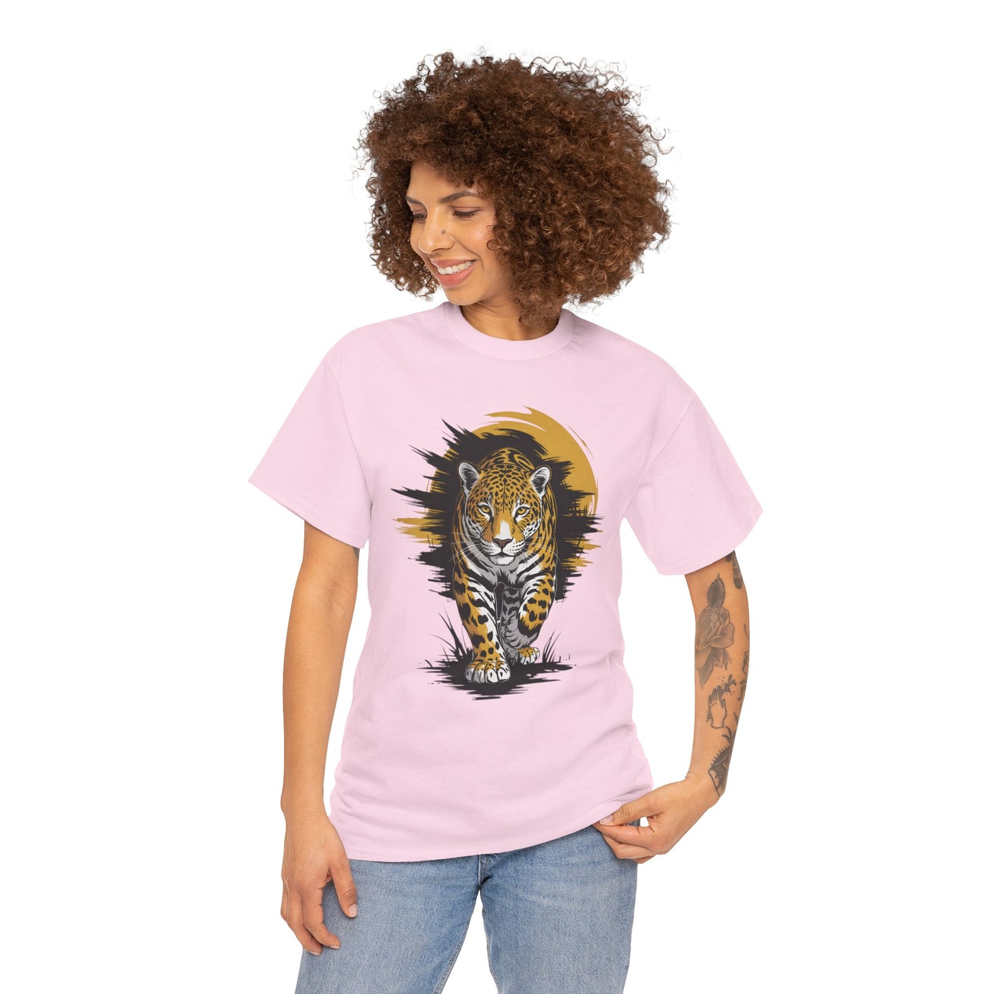 Jaguar Graphic T-Shirt — Big Cat Spirit Animal Tee