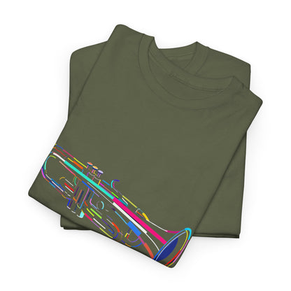 Jazz Trumpet T-Shirt - Musician & Band Geek Tee (Music Teacher Gift)