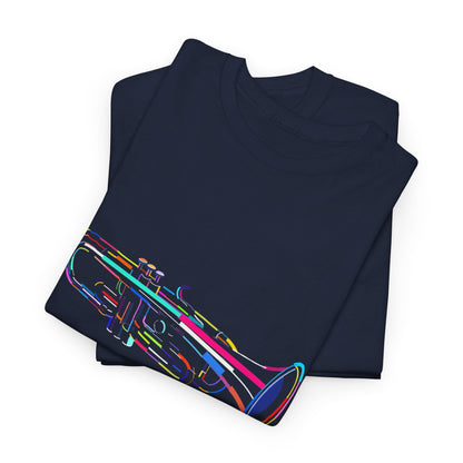 Jazz Trumpet T-Shirt - Musician & Band Geek Tee (Music Teacher Gift)
