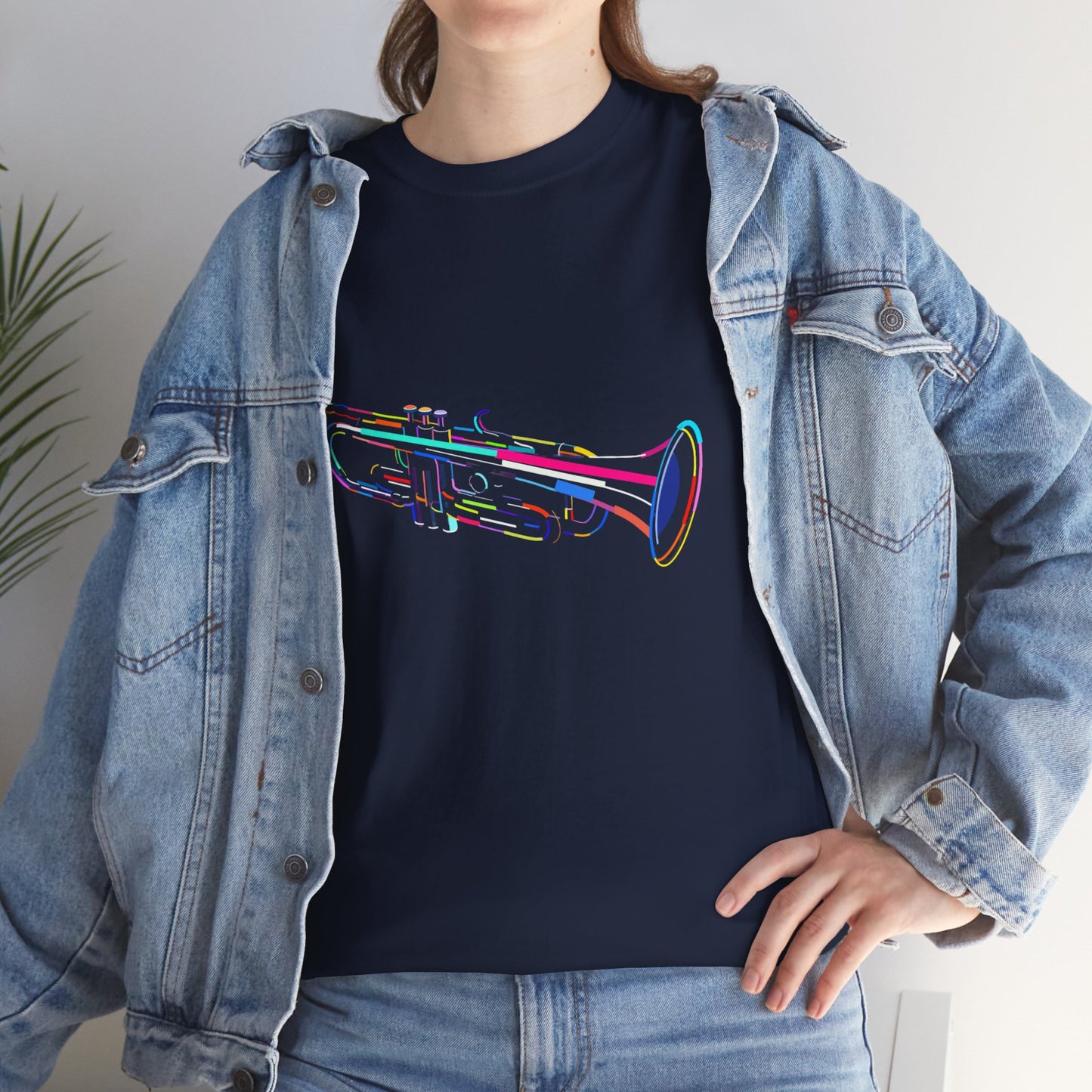 Jazz Trumpet T-Shirt - Musician & Band Geek Tee (Music Teacher Gift)