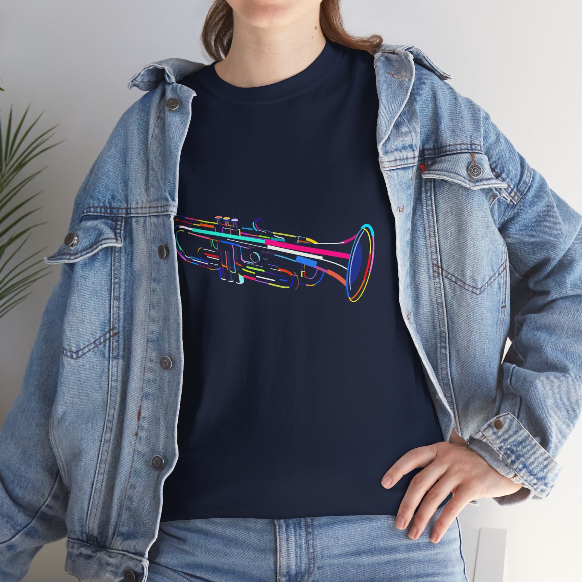 Jazz Trumpet T-Shirt - Musician & Band Geek Tee (Music Teacher Gift)