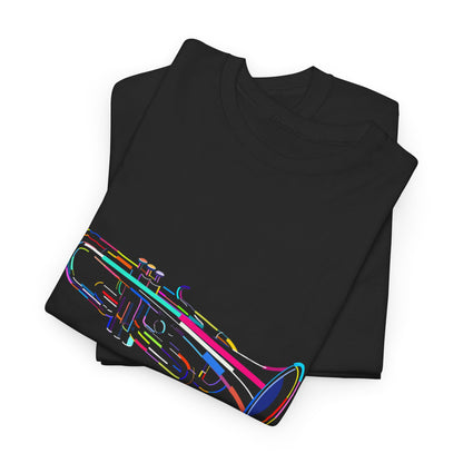 Jazz Trumpet T-Shirt - Musician & Band Geek Tee (Music Teacher Gift)