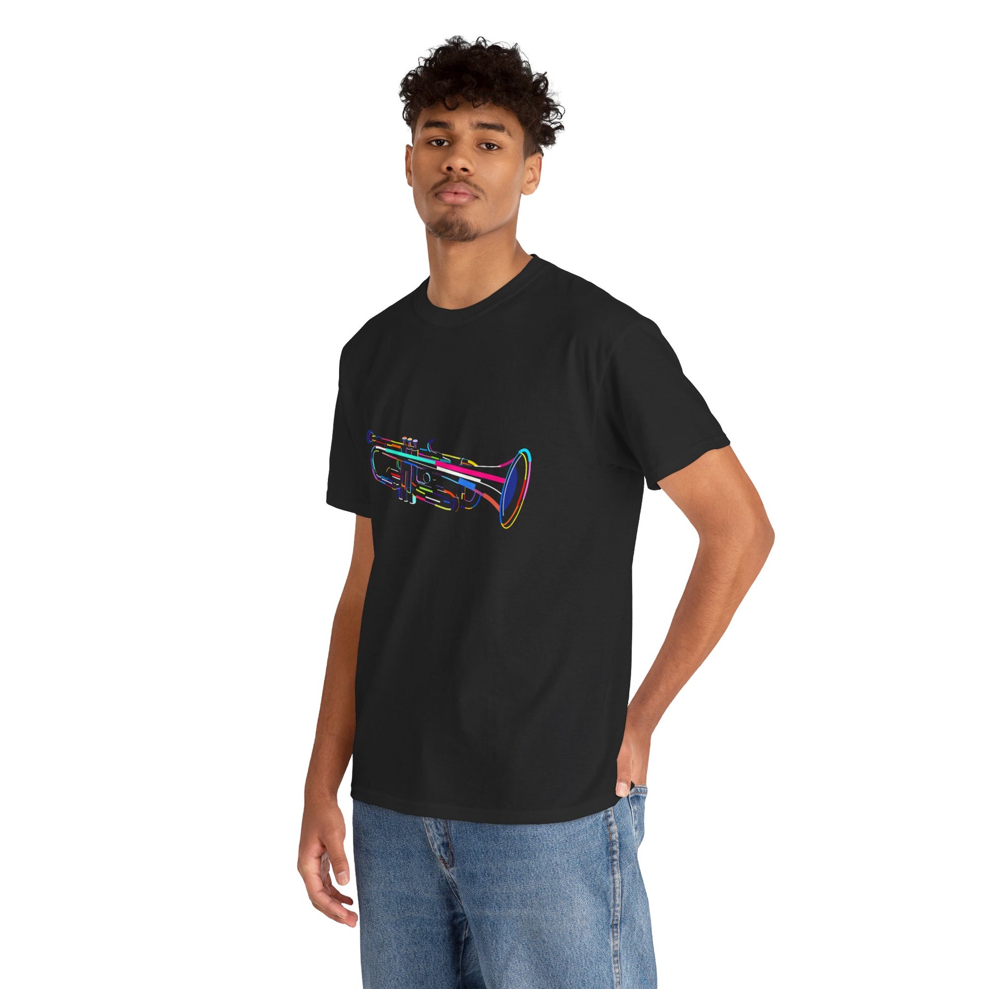 Jazz Trumpet T-Shirt - Musician & Band Geek Tee (Music Teacher Gift)