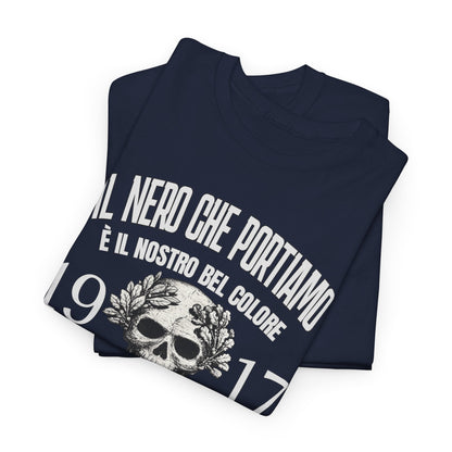 Maglietta Arditi 1917, T-Shirt Vintage Uomo Donna con Teschio, Grafica Storica Militare, Idea Regalo