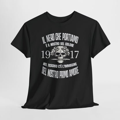 Maglietta Arditi 1917, T-Shirt Vintage Uomo Donna con Teschio, Grafica Storica Militare, Idea Regalo