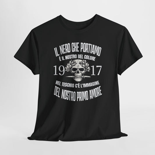 Maglietta Arditi 1917, T-Shirt Vintage Uomo Donna con Teschio, Grafica Storica Militare, Idea Regalo