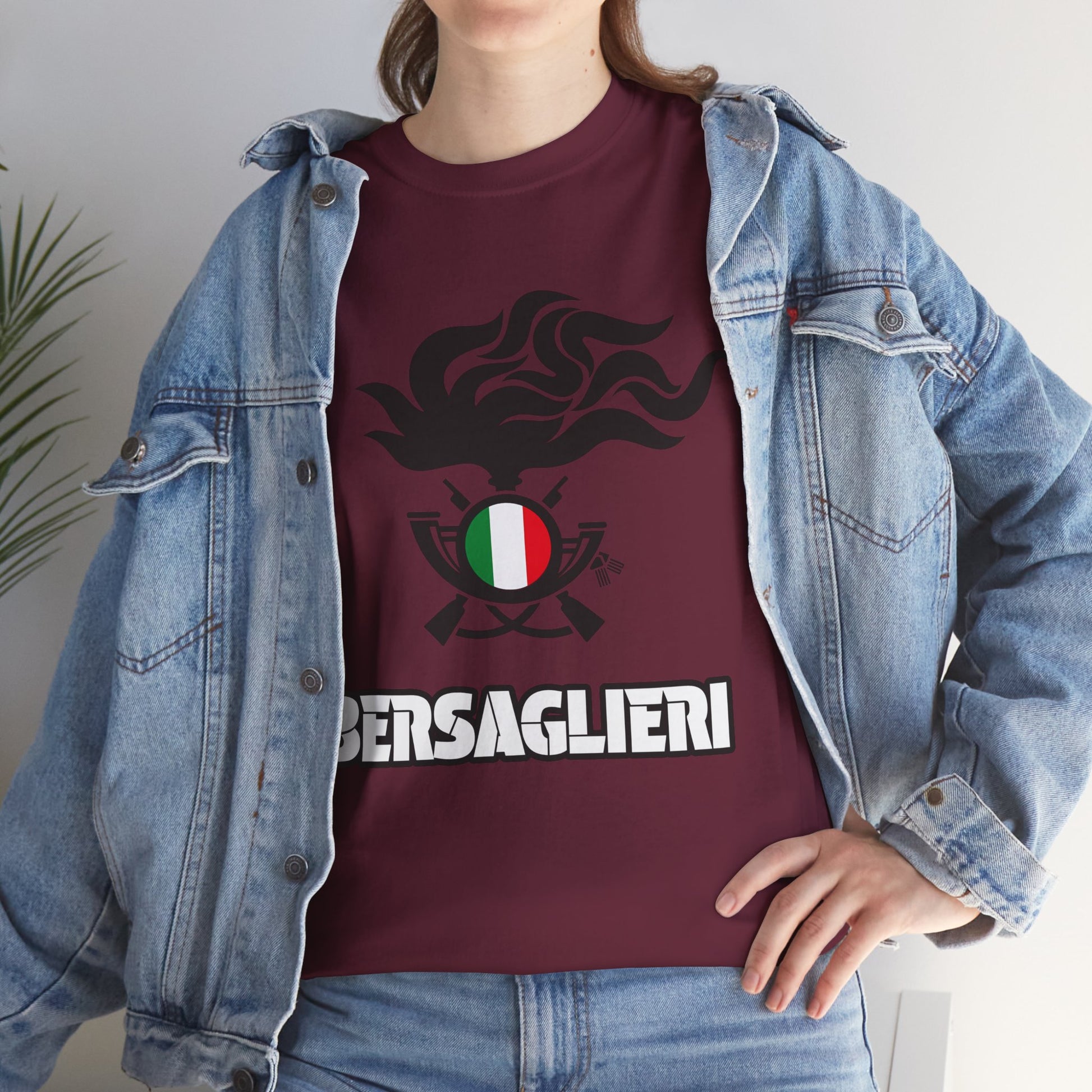 Maglietta Bersaglieri, Bersagliere Italiano, Esercito Italiano, Corpo Bersaglieri, Italia, Cappello Piumato