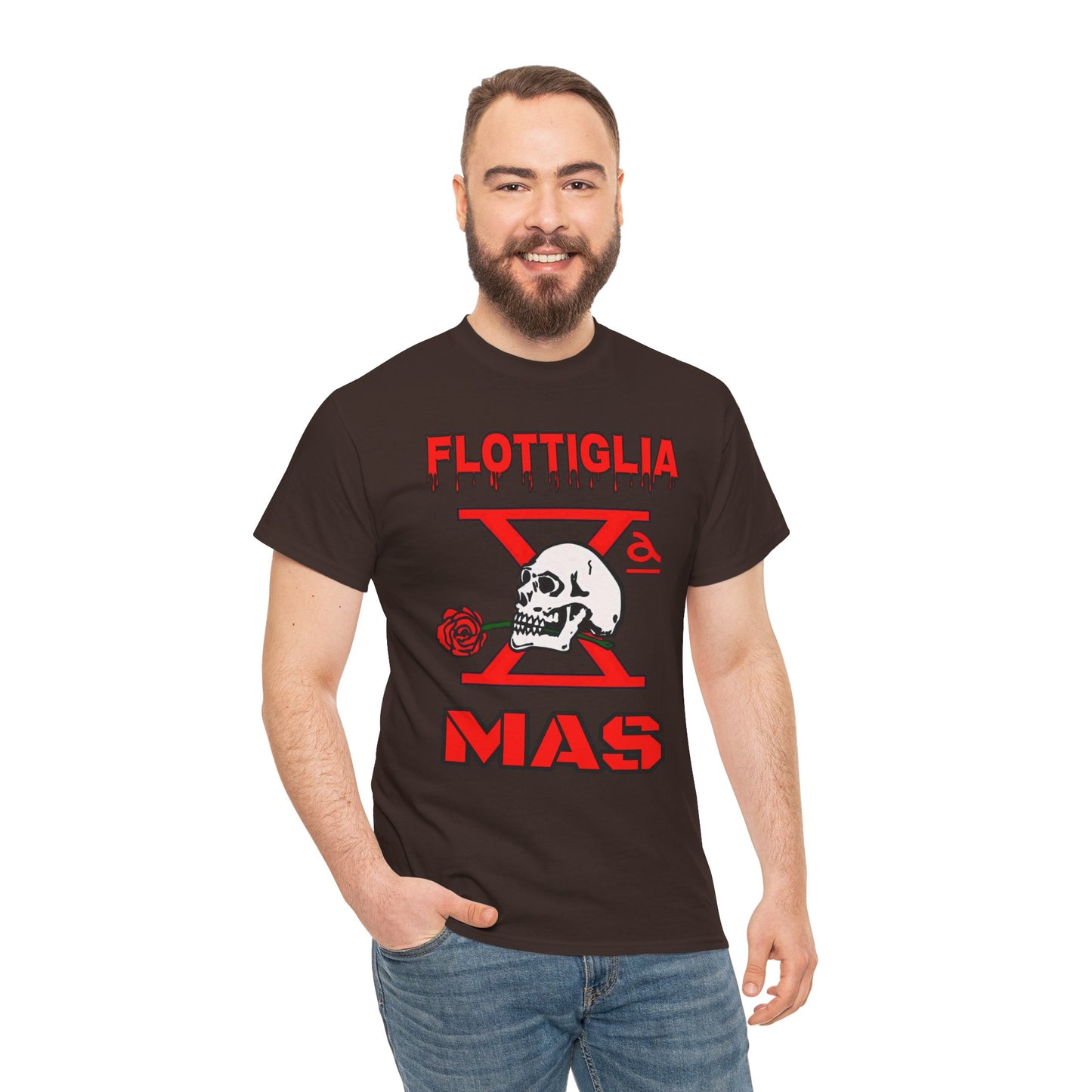 Maglietta Decima Flottiglia MAS - Flottiglia X Mas Design, Marina Militare Corpo Speciale, Marina Italiana