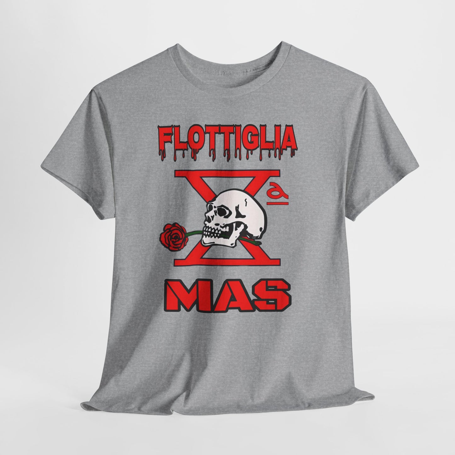 Maglietta Decima Flottiglia MAS - Flottiglia X Mas Design, Marina Militare Corpo Speciale, Marina Italiana